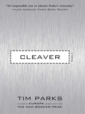 cover image of Cleaver: a Novel